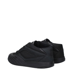 Givenchy Black Fabric Low Top Sneakers