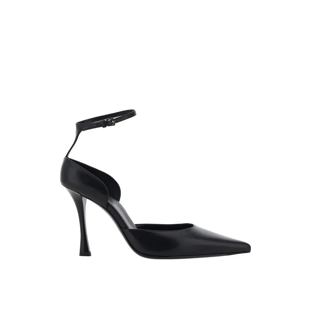 Givenchy Black Lamb Leather High Heel Pumps - EU38/US8