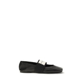 Givenchy Black Lamb Ovis Aries Aries Ballet Flats