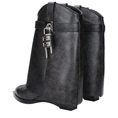 Givenchy Black Leather Ankle Boots - Boots