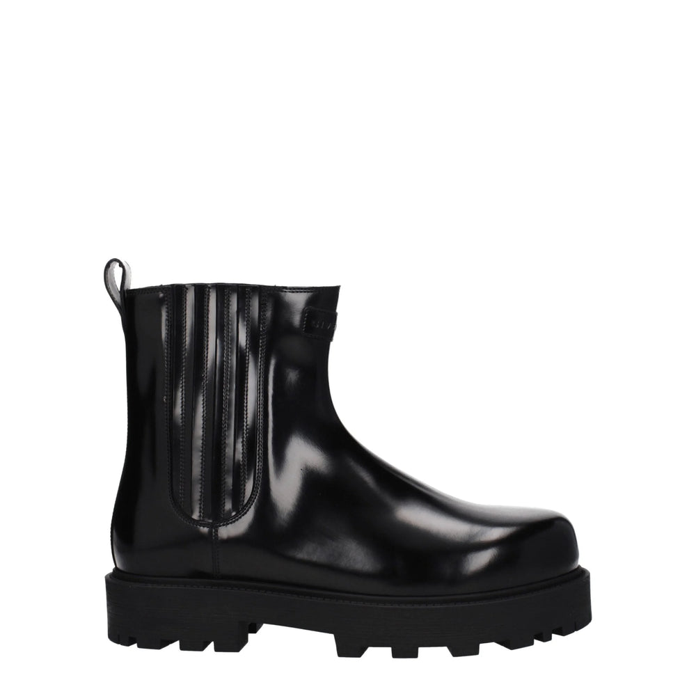 Givenchy Black Leather Ankle Boots - Boots
