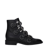 Givenchy Black Leather Ankle Boots - EU35/US5