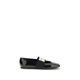 Givenchy Black Leather Ballet Flats - EU36.5/US6.5