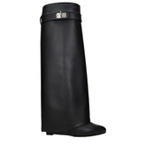 Givenchy Black Leather Boots - EU35/US5