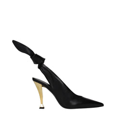 Escarpins en cuir noir Givenchy