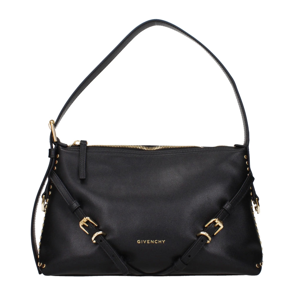 Givenchy Black Leather Shoulder Bag