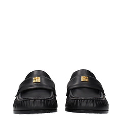 Givenchy Fekete bőrön készült csúszó cipő