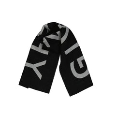 Givenchy Black Virgin Wool Scarf