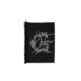 Givenchy Black Virgin Wool Scarf - Scarves & Shawls