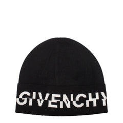 Givenchy Black Wool Beanie - UNI - Beanies
