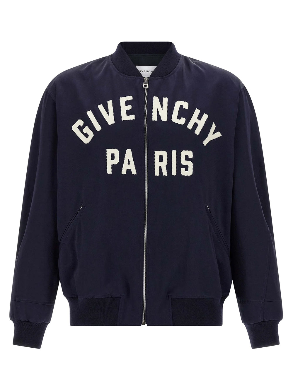 Givenchy Blue Cotton Bomber - 48 | M
