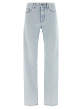 Givenchy Blue Cotton Straight-Leg Jeans