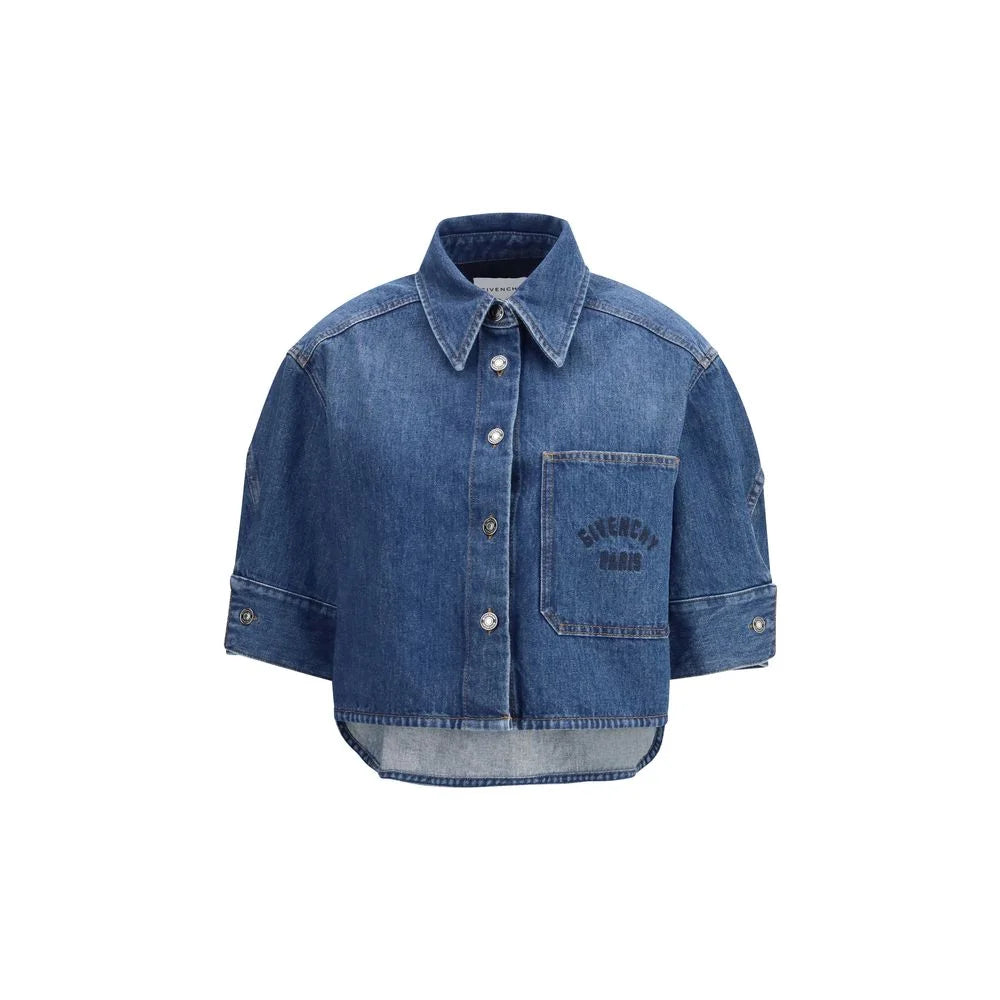 Givenchy Blue Denim Shirt - IT36 | XS