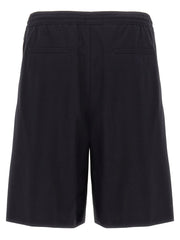 Givenchy Blue Elastane Bermuda Shorts