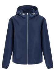 Givenchy Blue Polyester Shell Jacket