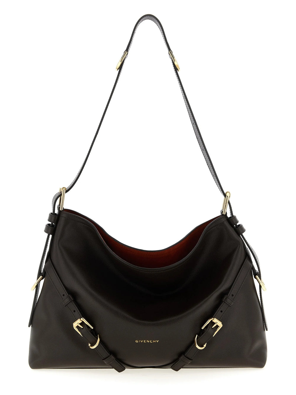 Givenchy Brown Calfskin Shoulder Bag