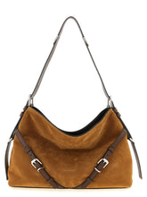 Sac bandoulière en veau marron Givenchy