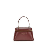 Givenchy Burgundy Calf Leather Bos Taurus Handbag