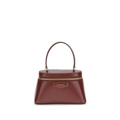 Givenchy Burgundy Calf Leather Bos Taurus Handbag