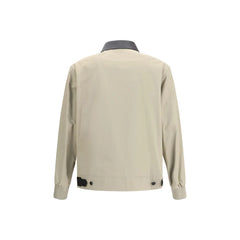 Givenchy Cotton Harrington Jacket with leather details - Bomber Jackets