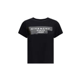 Givenchy Cotton T-shirt with print black givenchy tape - T-Shirts
