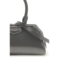 Givenchy Gray Calf Leather Bos Taurus Shoulder Bag - Shoulder Bags