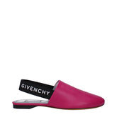 Givenchy Pink Leather Flat Sandals - EU35/US5