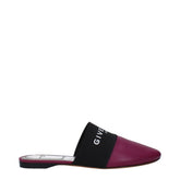 Givenchy Purple Leather Slippers Sandals - EU35/US5 - Sandals
