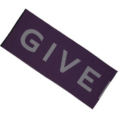 Givenchy Purple Virgin Wool Scarf