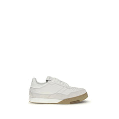Givenchy White Calf Leather Bos Taurus Chunky Sneakers - EU46/US13