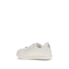 Givenchy White Calf Leather Bos Taurus Sneakers