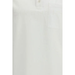 Givenchy White Cotton Polo Shirt