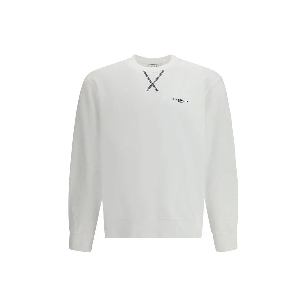 Givenchy White Cotton Sweatshirt