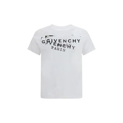 Givenchy White Cotton T-Shirt