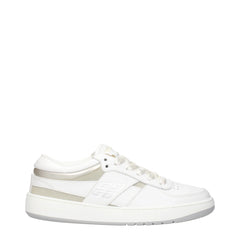 Givenchy White Leather Low Top Sneakers