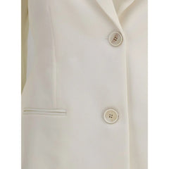 Givenchy White Wool Blazer - IT36 | XS
