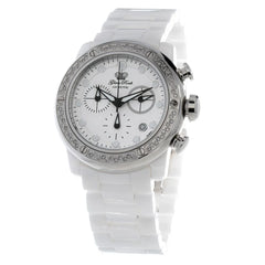 GLAM ROCK White Ceramic Bracelet Watch
