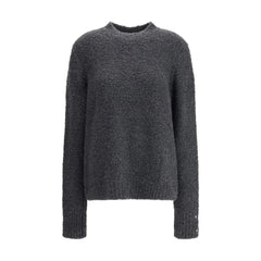 God’s True Cashmere Gray Cashmere Sweatshirt