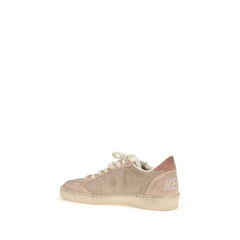 Golden Goose beiget vasikannahkaiset Bos Taurus -matalat tennarit