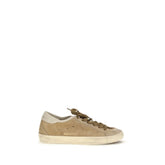 Golden Goose Beige Calf Leather Bos Taurus Low Top Sneakers - EU40/US10