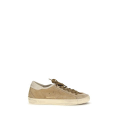 Golden Goose Beige Calf Leather Bos Taurus Low Top Sneakers - EU40/US10