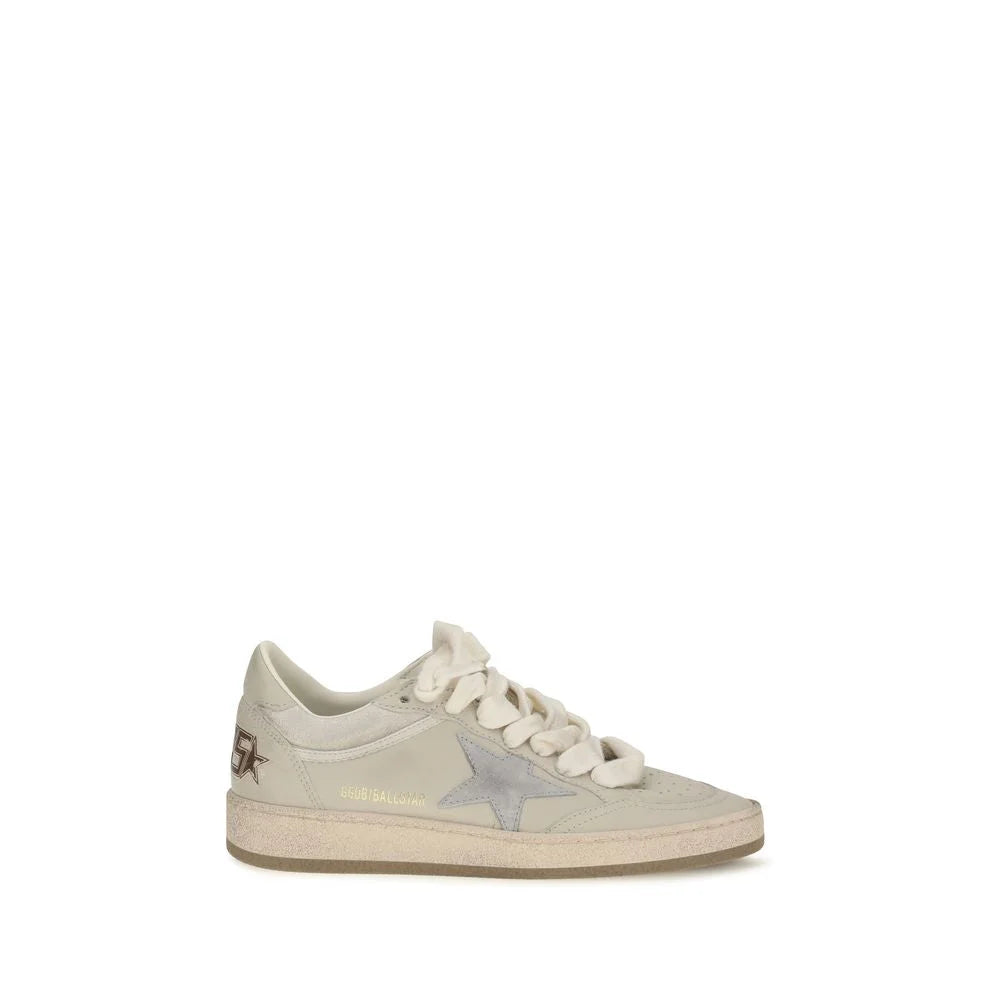 Golden Goose Beige Calf Leather Bos Taurus Low Top Sneakers - EU41/US11