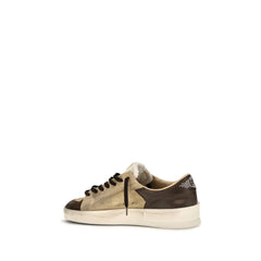 Golden Goose Beige Calf Leather Bos Taurus Sneakers - EU44/US11
