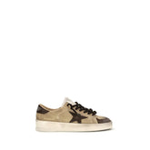 Golden Goose Beige Calf Leather Bos Taurus Sneakers - EU44/US11