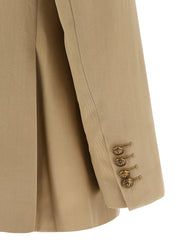 Golden Goose Beige Virgin Wool Blazer - IT42