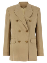 Golden Goose Beige Virgin Wool Blazer - IT42