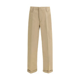 Golden Goose Bicolor Cotton Chino Pants
