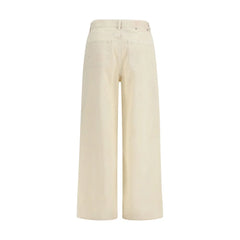 Golden Goose Bicolor Cotton Relaxed Fit Jeans