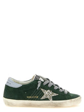 Golden Goose Bicolor Leather Low Top Sneakers