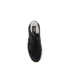 Golden Goose Black Calf Leather Bos Taurus Low Top Sneakers - EU40/US10